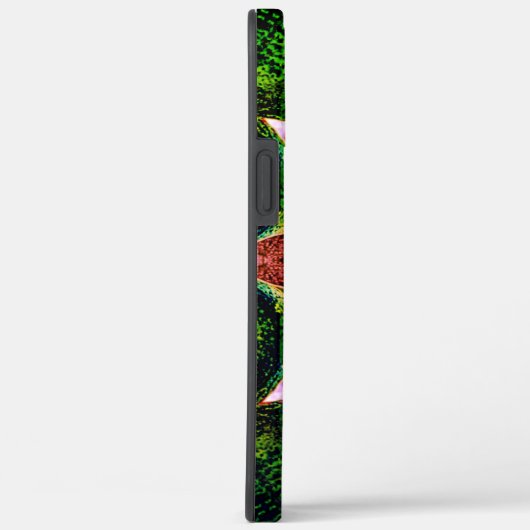 Darstellende oder rustikale bläuliche virtuelle Bl Case-Mate iPhone Hülle (Rückseite / Rechts)