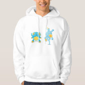 Darstellender Elefant Hoodie (Vorderseite)