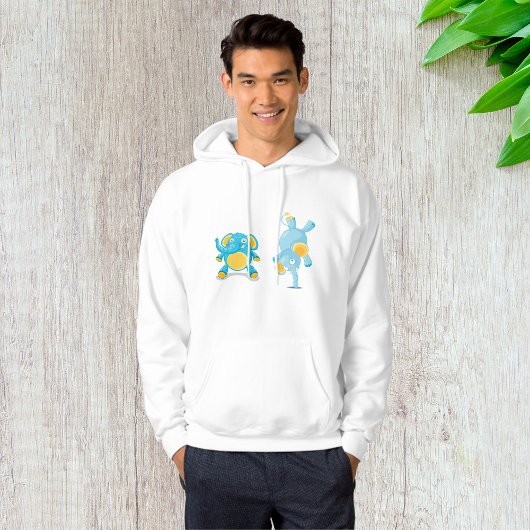 Darstellender Elefant Hoodie