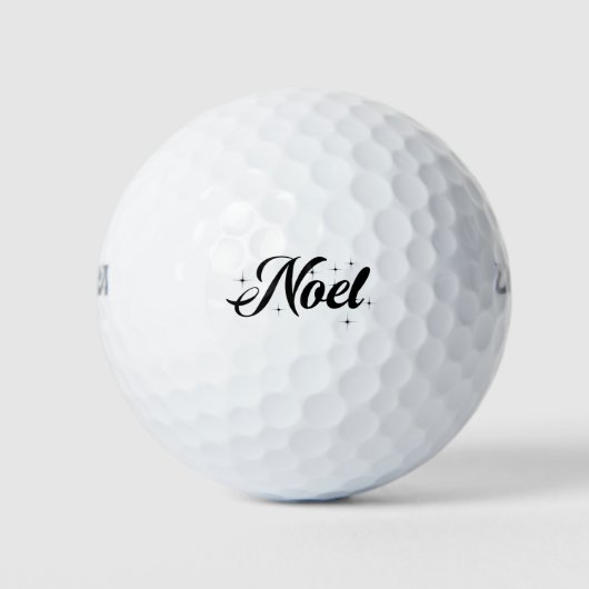Darstellendes Weihnachten Golfball (Vorderseite)