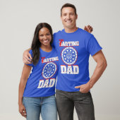 Darsteller und Farting Daddy Funny Furzen Dart Vat T-Shirt (Unisex)