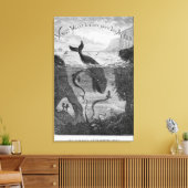 Darstellung "20 000 Ligen unter dem Meer" Leinwanddruck (Insitu (Wohnzimmer))