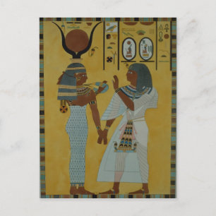 Darstellung aus den Gräbern des Tales Postkarte