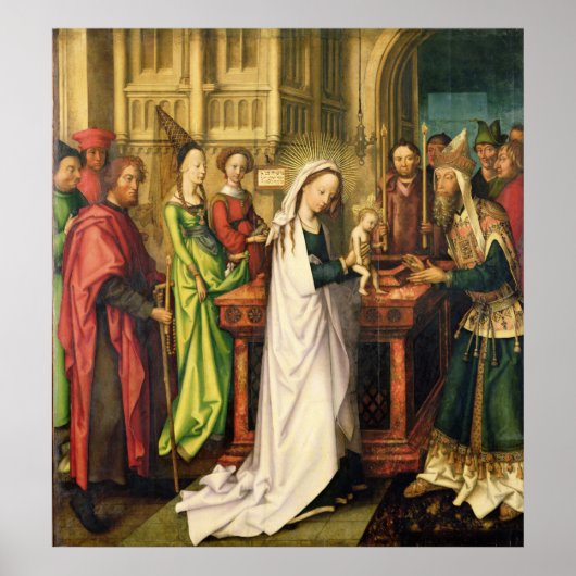 Darstellung Christi im Tempel, 1500 Poster (Vorne)