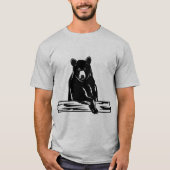 Darstellung der Bärenruhe im Protokoll T-Shirt (Vorderseite)