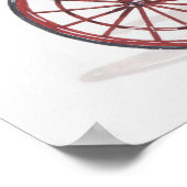 Darstellung der Beförderung ohne Pferde Poster (Ecke)