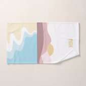 Darstellung der benutzerdefinierten Monogrammart Badhandtuch Set (Handtuch)