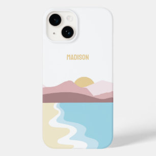 Darstellung der benutzerdefinierten Monogrammart Case-Mate iPhone 14 Hülle