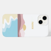 Darstellung der benutzerdefinierten Monogrammart Case-Mate iPhone Hülle (Rückseite (Horizontal))