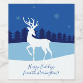 Darstellung der benutzerdefinierten Textflaschenke Weinetikett (Einzelnes Label)