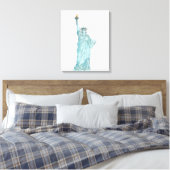 Darstellung der Freiheitsstatue Leinwanddruck (Insitu (Schlafzimmer))
