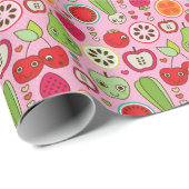 Darstellung der Fruchtküche Geschenkpapier (Rolleneckpunkt)