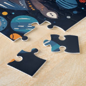 Darstellung der geometrischen Fische Puzzle (Seite)