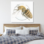 Darstellung der Honigbiene Leinwanddruck (Insitu (Schlafzimmer))
