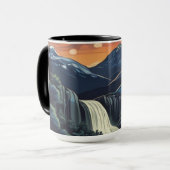 Darstellung der Landschaft Tasse (Vorderseite Links)