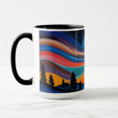 Darstellung der Landschaft Tasse (Links)