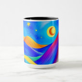 Darstellung der Landschaft Tasse (Zentrum)