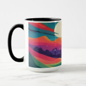 Darstellung der Landschaft Tasse (Links)