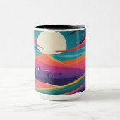 Darstellung der Landschaft Tasse (Zentrum)