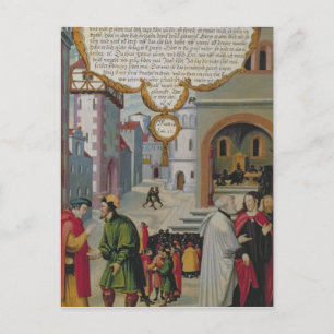 Darstellung der Lehre Christi Postkarte