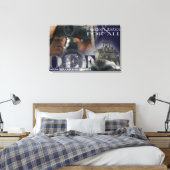 Darstellung der Mitglieder der Crew Leinwanddruck (Insitu (Schlafzimmer))