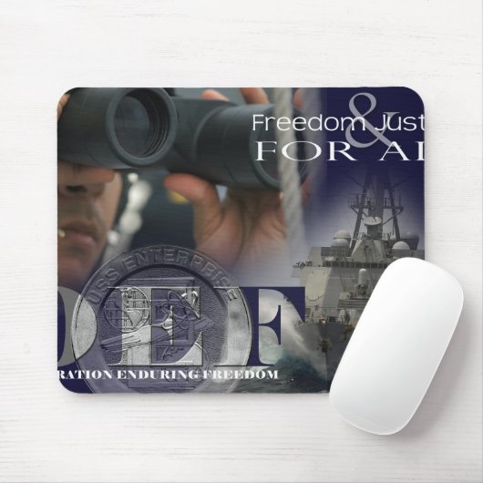 Darstellung der Mitglieder der Crew Mousepad (Mit Mouse)