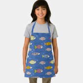 Darstellung der niedlichen Fische Schürze (Insitu)