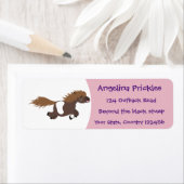 Darstellung der Pony-Cartoon in Shetland-niedlich (Insitu)