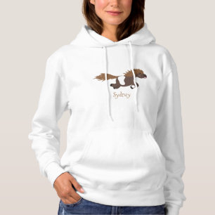 Darstellung der Pony-Cartoon in Shetland-niedlich Hoodie