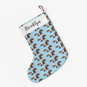 Darstellung der Pony-Cartoon in Shetland-niedlich Kleiner Weihnachtsstrumpf (Rückseite (Hängend))