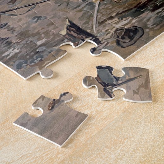 Darstellung der Schlacht von Spottsylvania, 1864, Puzzle (Seite)