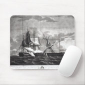 Darstellung der US-Fregatte, Mousepad (Mit Mouse)