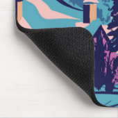 Darstellung der Winterlandschaften Mousepad (Ecke)