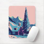 Darstellung der Winterlandschaften Mousepad (Mit Mouse)