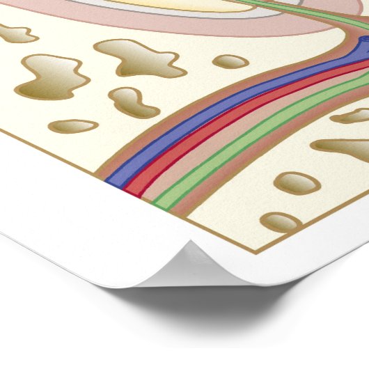 Darstellung der Zahnfülle Poster (Ecke)