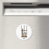 Darstellung des Angklung-Cartoon Magnet (In Situ (Geschirrspüler))