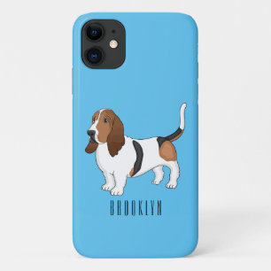 Darstellung des Basset-Hunde-Cartoon Case-Mate iPhone Hülle