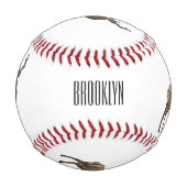 Darstellung des Cartoon Baseball (Vorderseite)