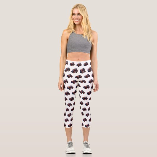 Darstellung des Cartoon Capri Leggings (Vorderseite)