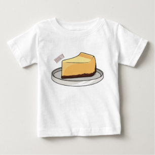 Darstellung des Cartoon Cheesecake Baby T-shirt