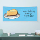 Darstellung des Cartoon Cheesecake Banner (Messe)