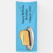 Darstellung des Cartoon Cheesecake Banner (Vertikal)