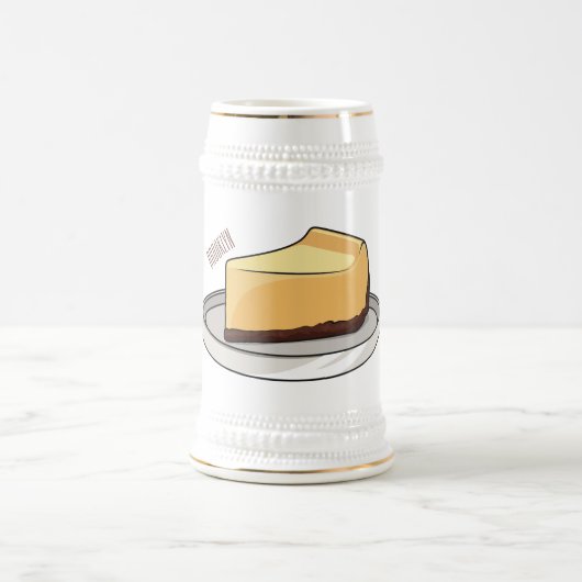 Darstellung des Cartoon Cheesecake Bierglas (Mittel)