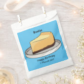 Darstellung des Cartoon Cheesecake Geschenktütchen (Ausgeschnitten)