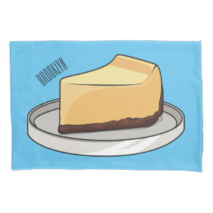 Darstellung des Cartoon Cheesecake Kissenbezug