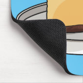 Darstellung des Cartoon Cheesecake Mousepad (Ecke)