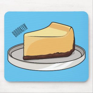 Darstellung des Cartoon Cheesecake Mousepad
