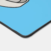 Darstellung des Cartoon Cheesecake Schreibtischunterlage (Ecke)