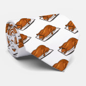 Darstellung des Cartoon der Ente Krawatte (Gerollt)