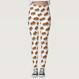 Darstellung des Cartoon der Ente Leggings